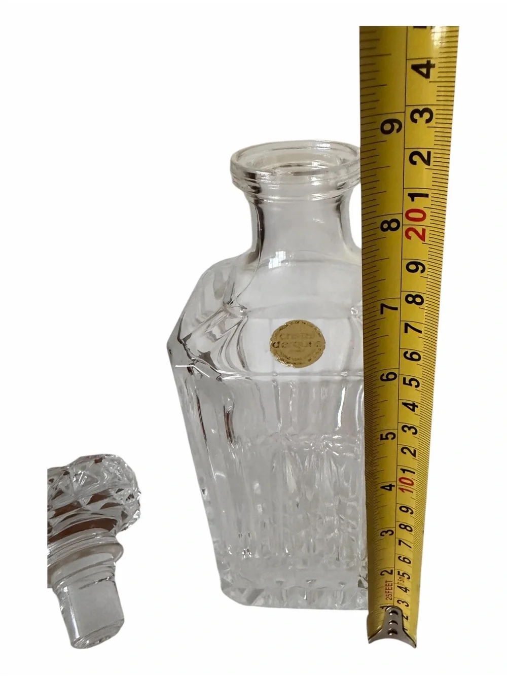 Crystal France Tuilleries Villandry by Cristal D'Arques Decanter & Stopper